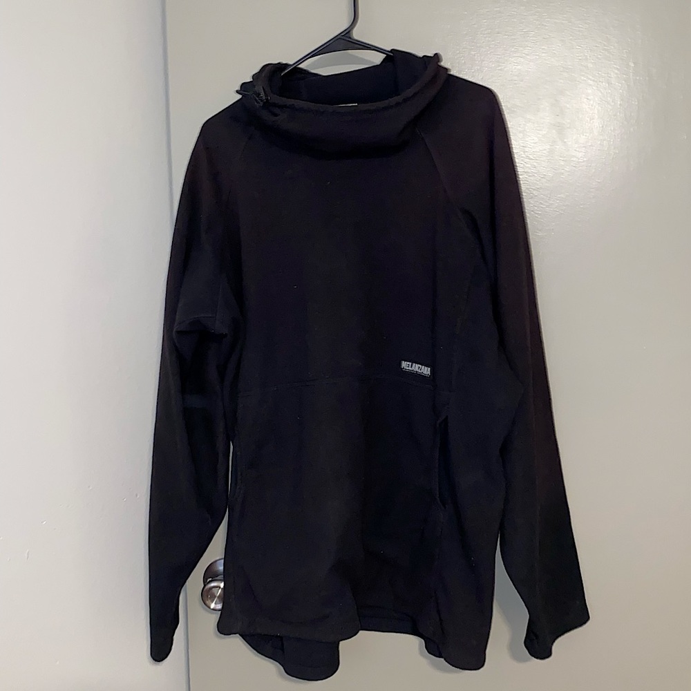 Melanzana Men’s Black Hoodie
